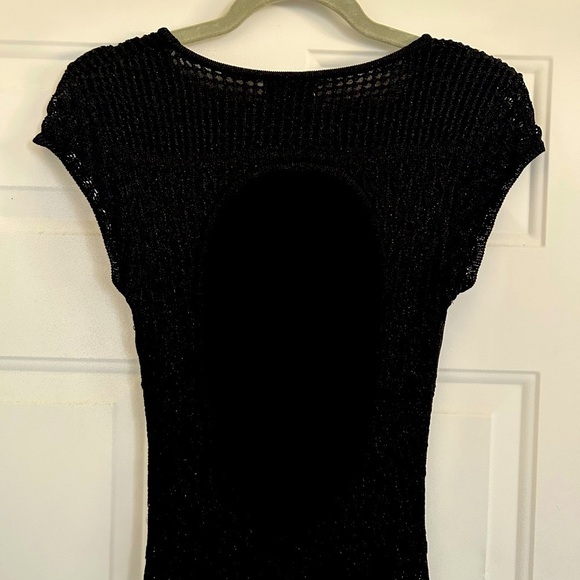 NWT Ostrich Feather Dress torn by Ronny Kobo - Picture 9 of 9